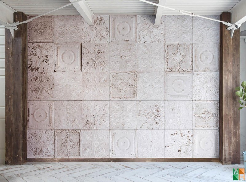 Giấy Nhật giả gạch họa tiết hoa văn cổ điển P262RW18003