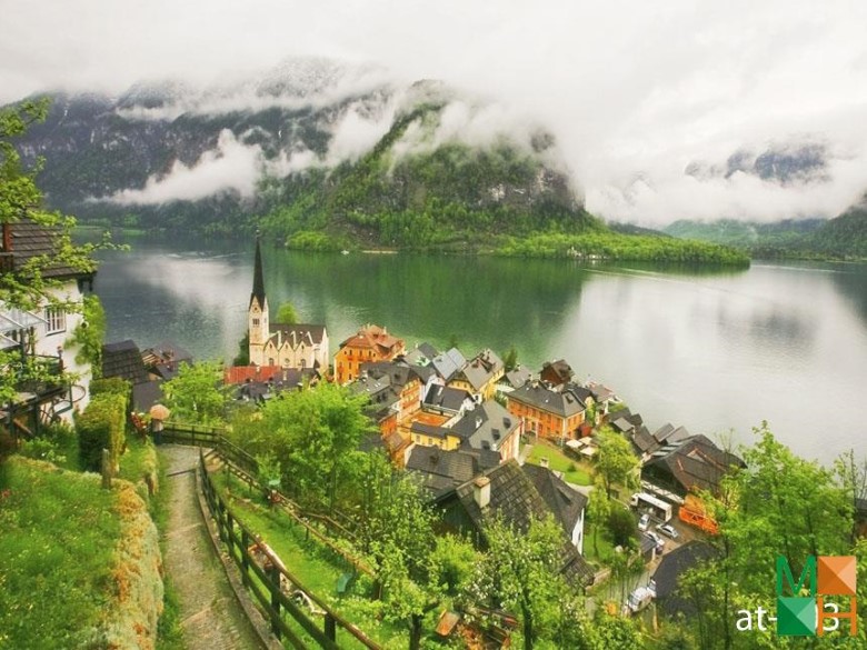 Tranh dán tường phong cảnh 3d cao cấp tại Hà Nội AT - 003