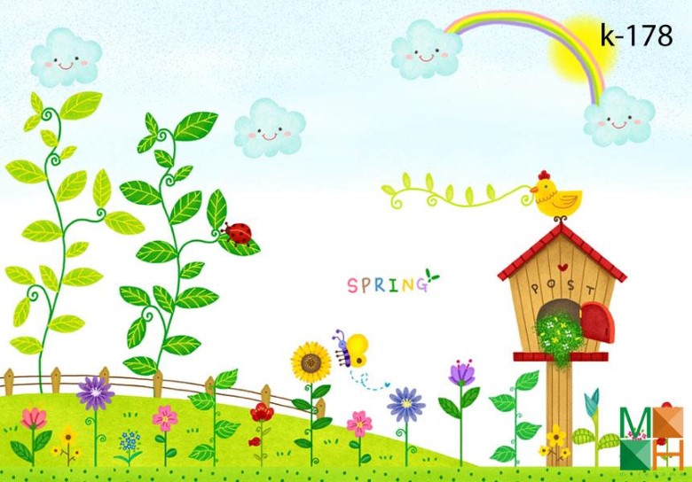 Tranh dán tường cho trẻ em đẹp K - 178