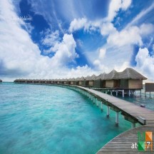 Tranh dán tường phong cảnh 3d cao cấp tại Hà Nội AT - 097