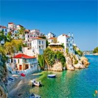 Tranh dán tường Hàn Quốc phong cảnh đẹp LA - 042