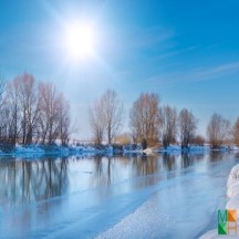 Tranh dán tường phong cảnh khổ lớn tại Hà Nội BE - 108