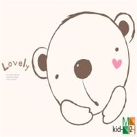 Tranh dán tường Hàn Quốc 3d cho bé cực đẹp tại Hà Nội Kid-002