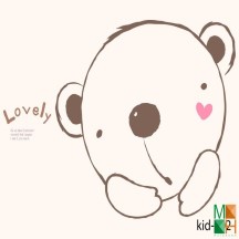 Tranh dán tường Hàn Quốc 3d cho bé cực đẹp tại Hà Nội Kid-002