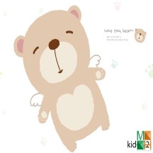 Tranh dán tường Hàn Quốc 3d cho bé cực đẹp tại Hà Nội Kid-022