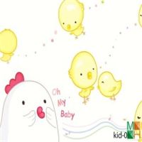 Tranh dán tường Hàn Quốc 3d cho bé cực đẹp tại Hà Nội Kid-034