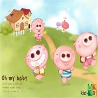 Tranh dán tường Hàn Quốc 3d cho bé cực đẹp tại Hà Nội Kid-038