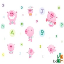  Tranh dán tường Hàn Quốc 3d cho bé cực đẹp tại Hà Nội Kid-051