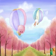  Tranh dán tường Hàn Quốc 3d cho bé cực đẹp tại Hà Nội Pre-030