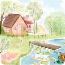  Tranh dán tường Hàn Quốc 3d cho bé cực đẹp tại Hà Nội Pre - 032