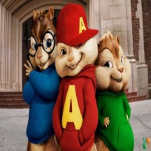 Tranh dán tường hoạt hình alvin and the chipmunks 3d cho bé trai cực đẹp tại Hà Nội DW - 112