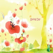 Tranh dán tường cho trẻ em đẹp K - 166