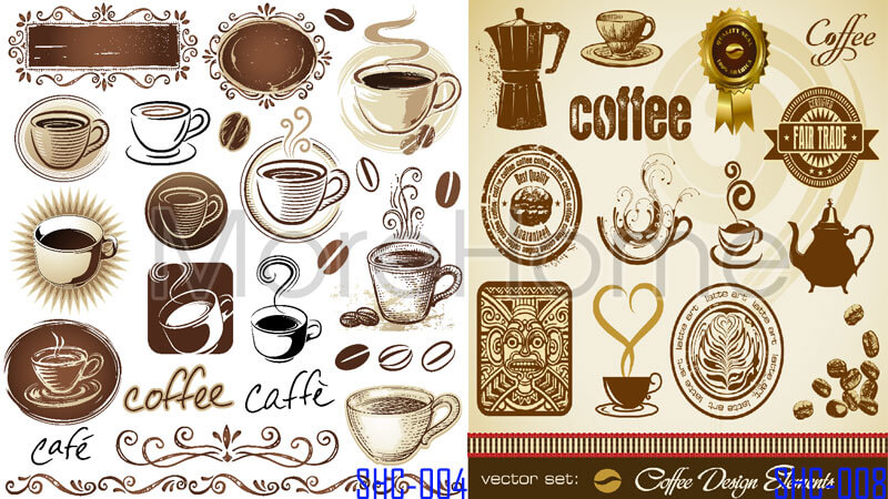  Mẫu tranh dán tường quán cafe hiện đại