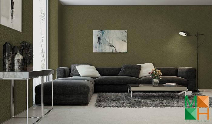 Mẫu giấy dán tường phòng khách 2003-4