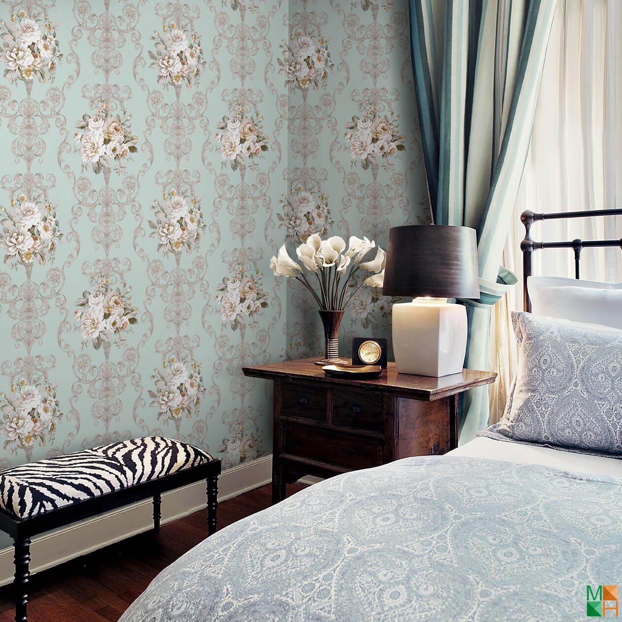 Mẫu giấy dán tường phòng ngủ 7011-4