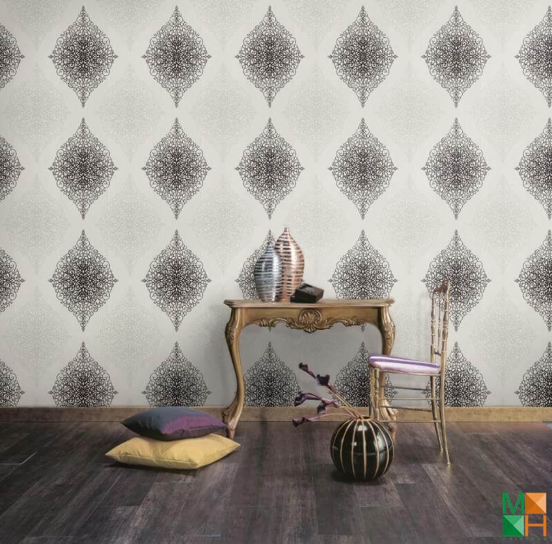 Giấy dán tường Hàn Quốc cổ điển 82909-1