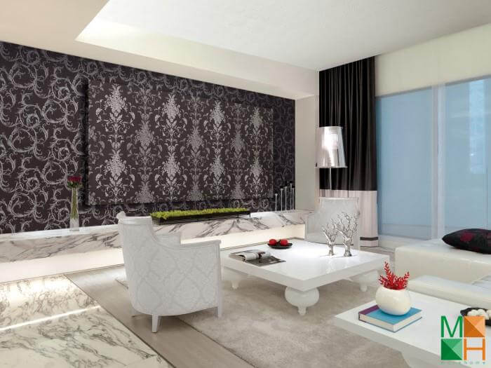 Giấy dán tường cổ điển 85003-7