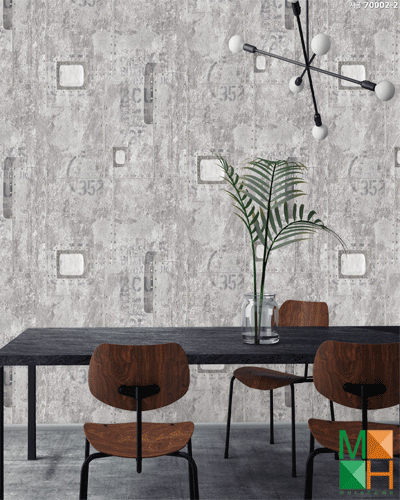 Giấy dán tường 3d điểm nhấn 70002-2