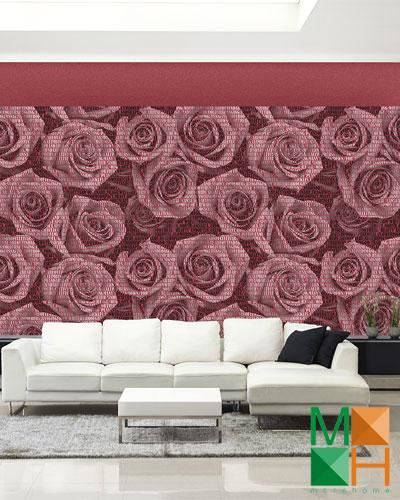 Giấy dán tường hàn quốc điểm nhấn 2615-4