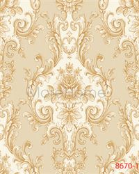 Giấy dán tường họa tiết tân cổ điển 8670-1