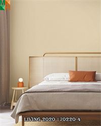 Giấy dán tường Hàn Quốc cao cấp họa tiết tân cổ 70220 màu trắng, ghi, be, vàng.