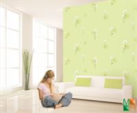 Giấy dán tường màu xanh hoa bồ công anh A5063-2