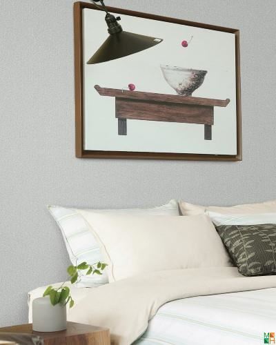 Giấy dán tường Hàn Quốc phòng ngủ đơn sắc 82967-1