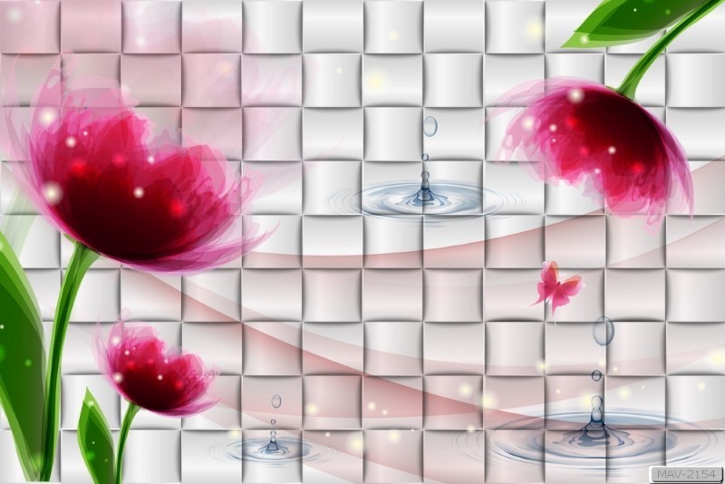 Tranh dán tường phòng bếp