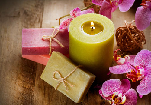 Tranh dán tường spa011