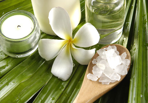 Tranh dán tường spa007