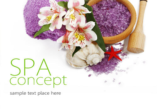 Tranh dán tường spa009